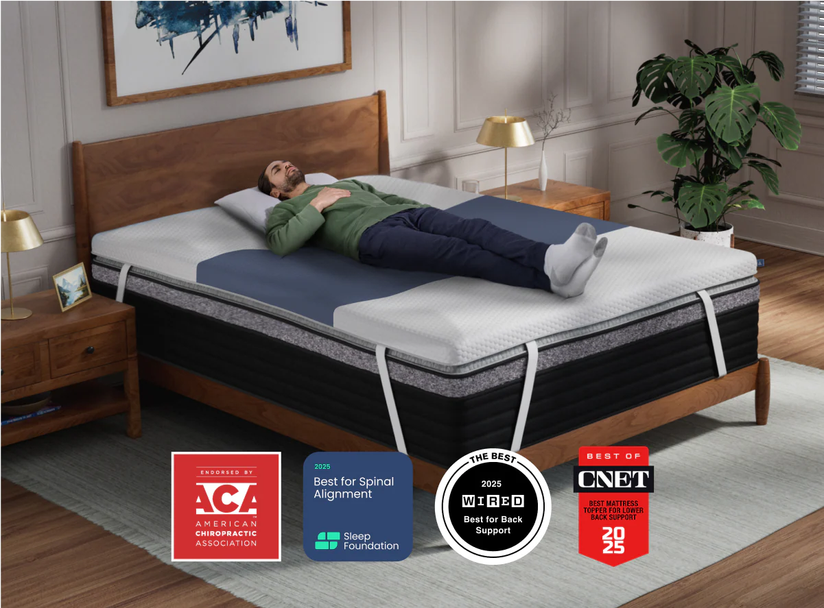 Helix ErgoAlign Mattress Topper with GlacioTex