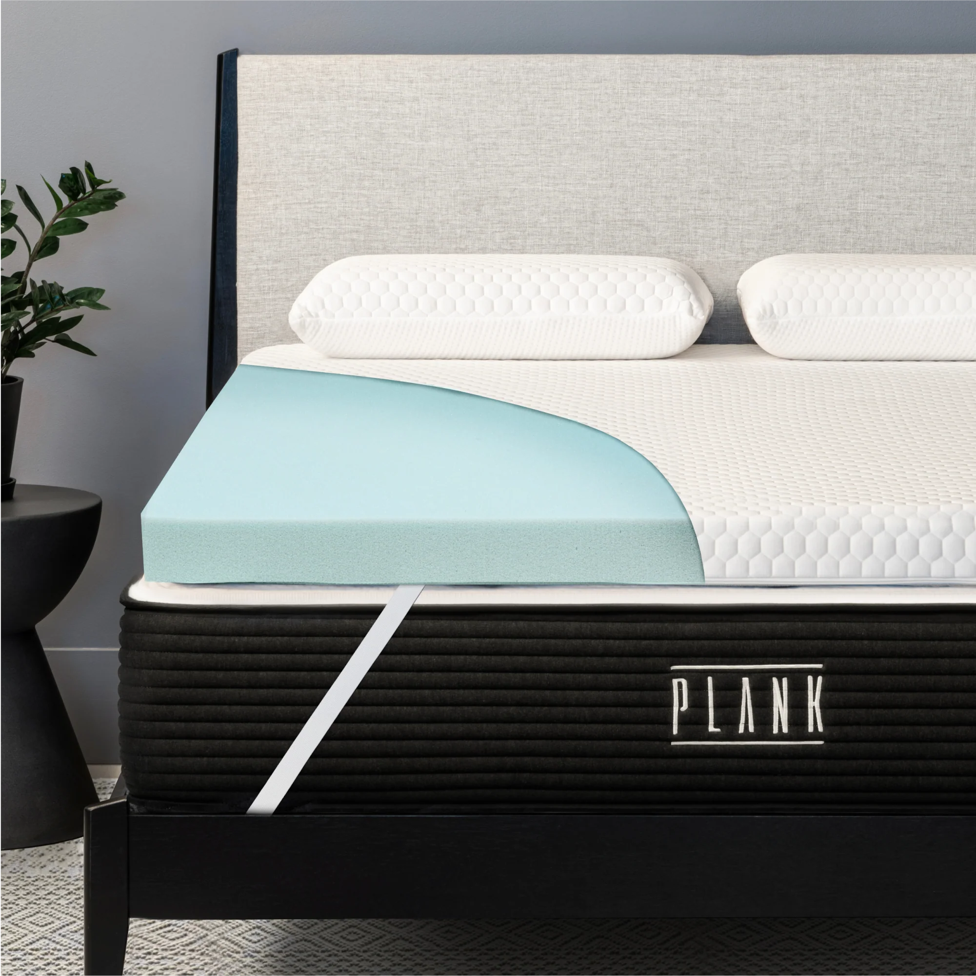 Brooklyn Bedding Plank Firm Topper